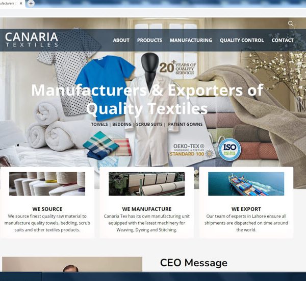 textile website