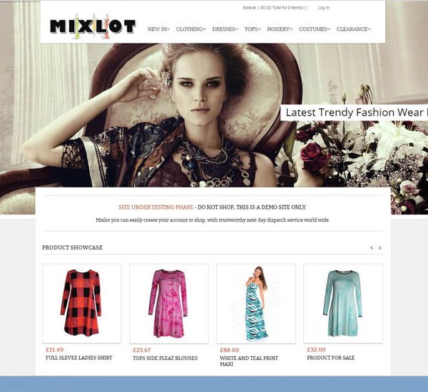 mixlot web design