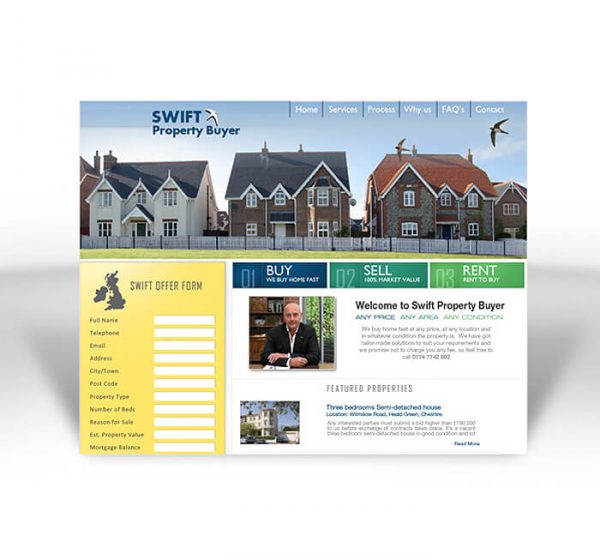 website layout design work