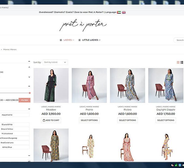 pret-a-porter-website-design